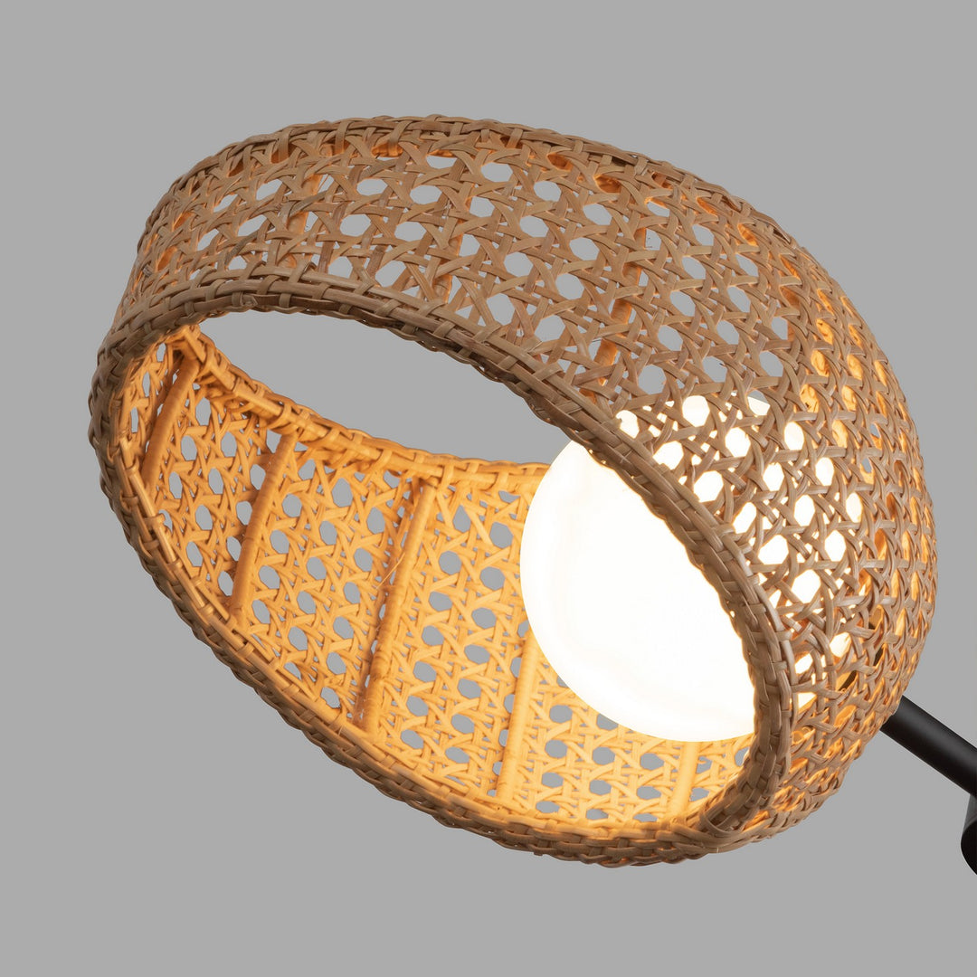 Kuzco Canada - CH20625-BK/OP - LED Chandelier - Lanai - Black/Opal Glass