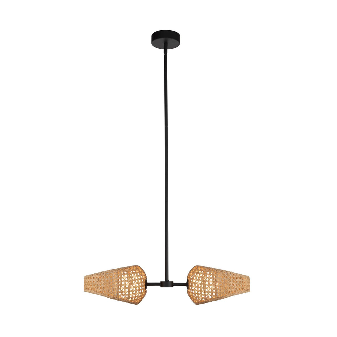 Kuzco Canada - PD20602-BK/OP - LED Pendant - Lanai - Black/Opal Glass