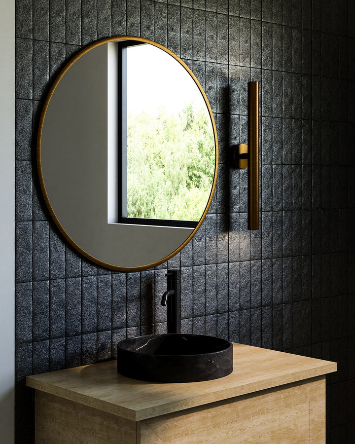 Kuzco Canada - WS90424-VB - LED Wall Sconce - Mason - Vintage Brass