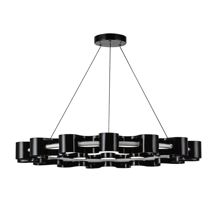 Kuzco Canada - CH18035-GBK - LED Chandelier - Nami - Glossy Black