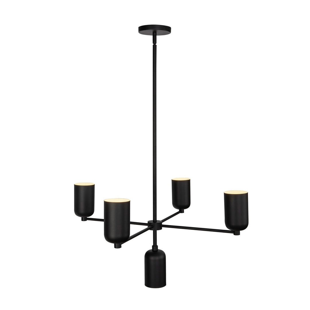 Kuzco Canada - CH57731-BK - Five Light Chandelier - Nola - Black