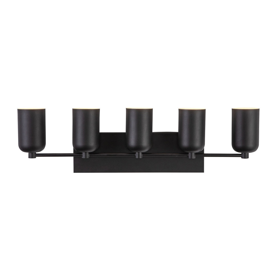 Kuzco Canada - VL57732-BK - Five Light Vanity - Nola - Black