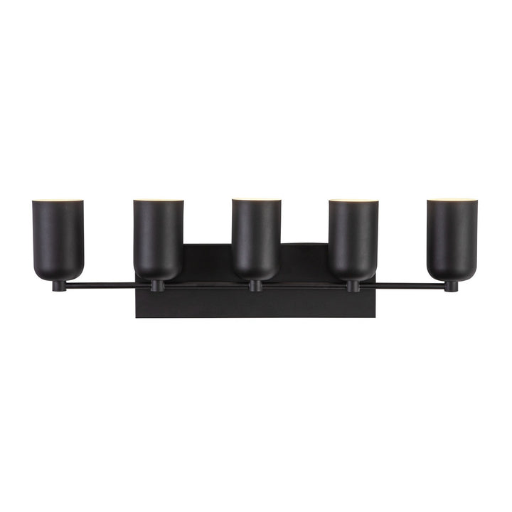 Kuzco Canada - VL57732-BK - Five Light Vanity - Nola - Black