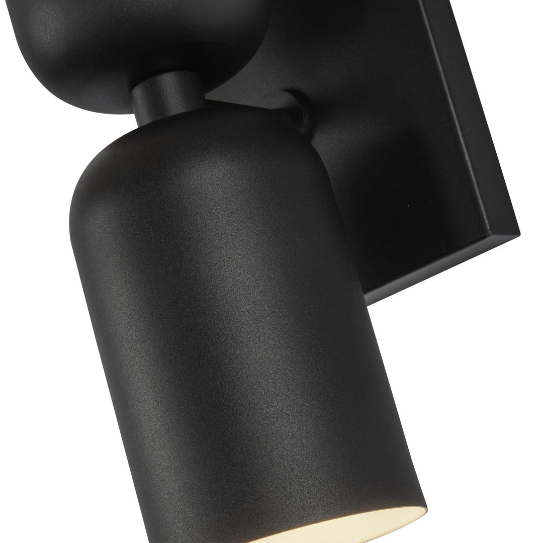 Kuzco Canada - WS57712-BK - Two Light Wall Sconce - Nola - Black