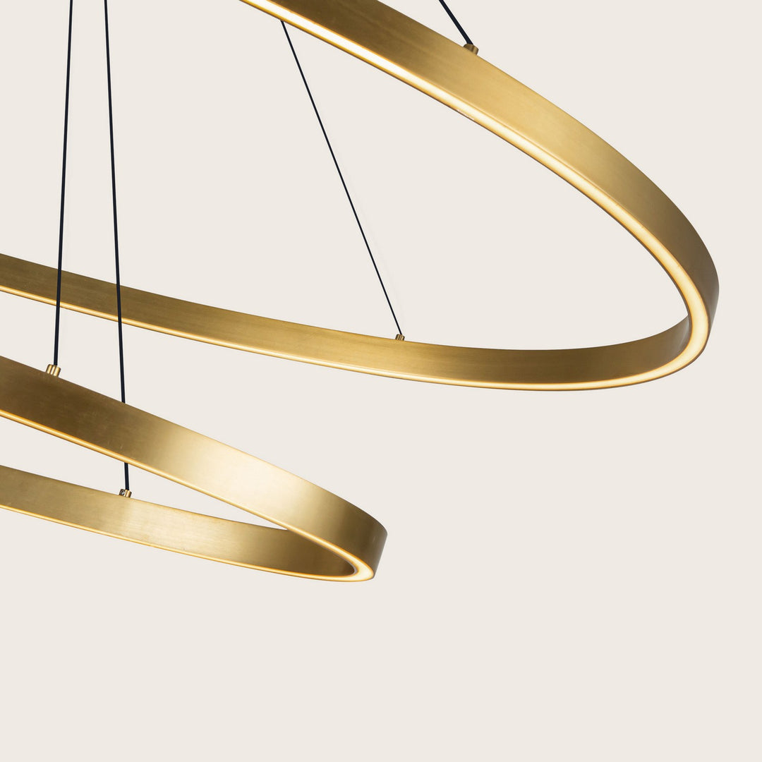 Kuzco Canada - CH79253-BG - LED Chandelier - Ovale - Brushed Gold