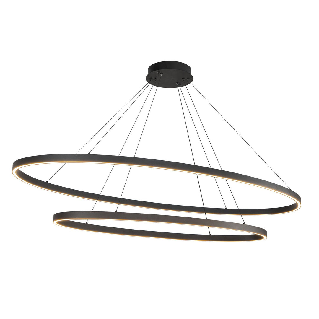 Kuzco Canada - CH79253-BK - LED Chandelier - Ovale - Black