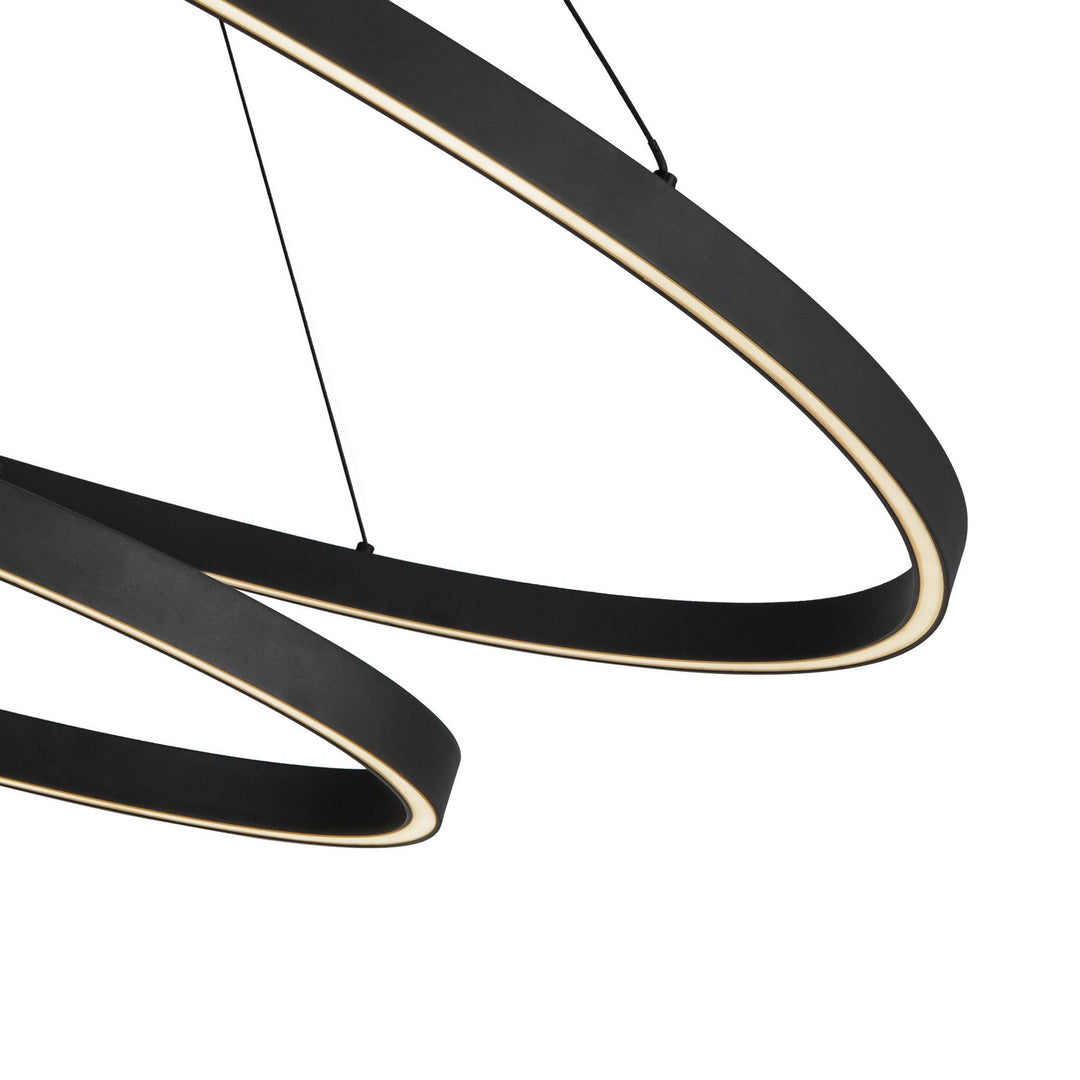 Kuzco Canada - CH79253-BK - LED Chandelier - Ovale - Black