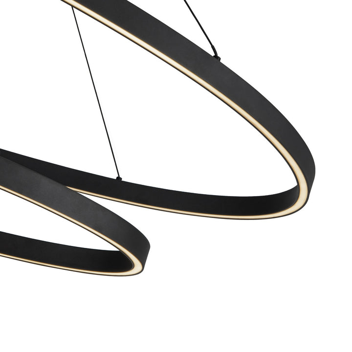 Kuzco Canada - CH79253-BK - LED Chandelier - Ovale - Black