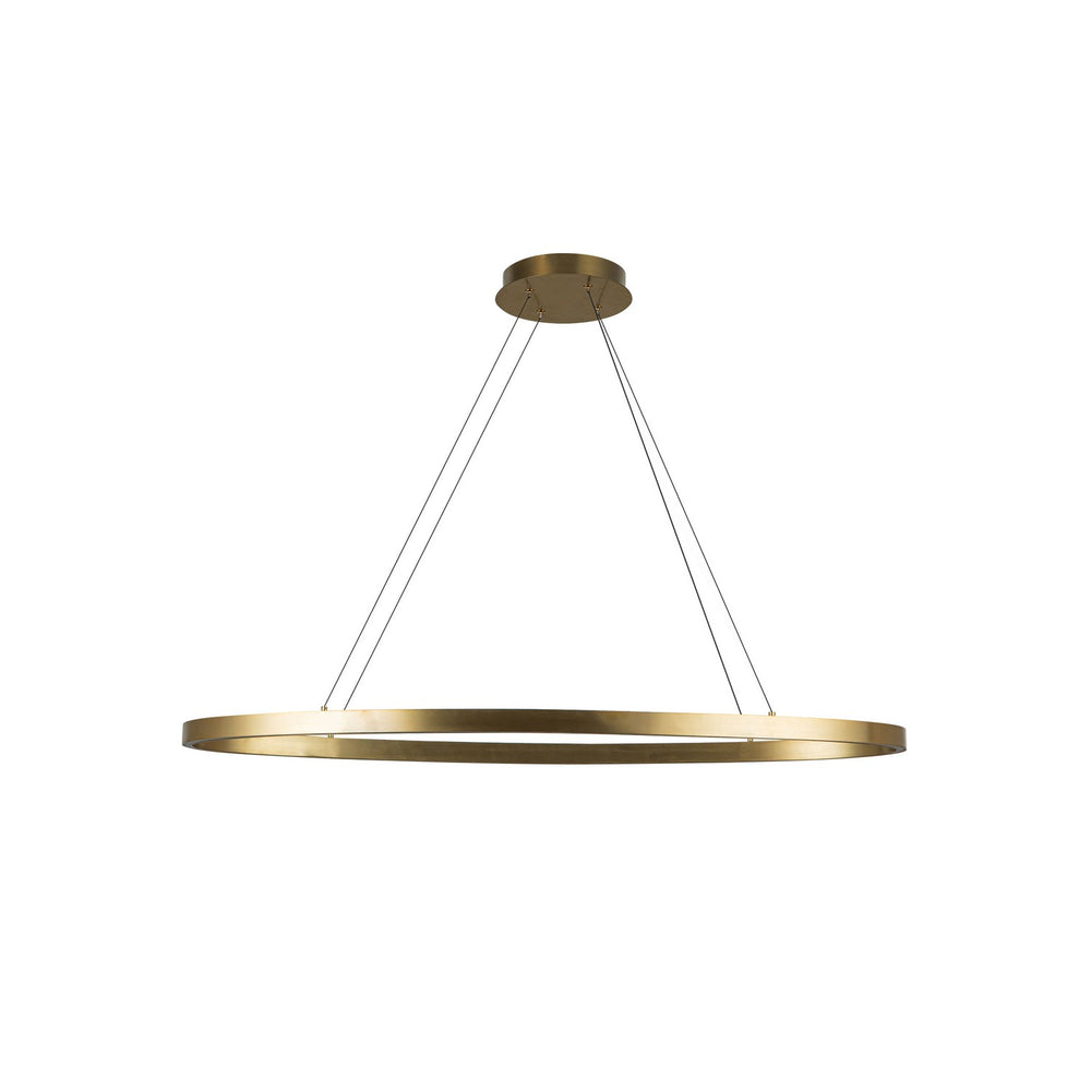 Kuzco Canada - LP79140-BG - LED Linear Pendant - Ovale - Brushed Gold