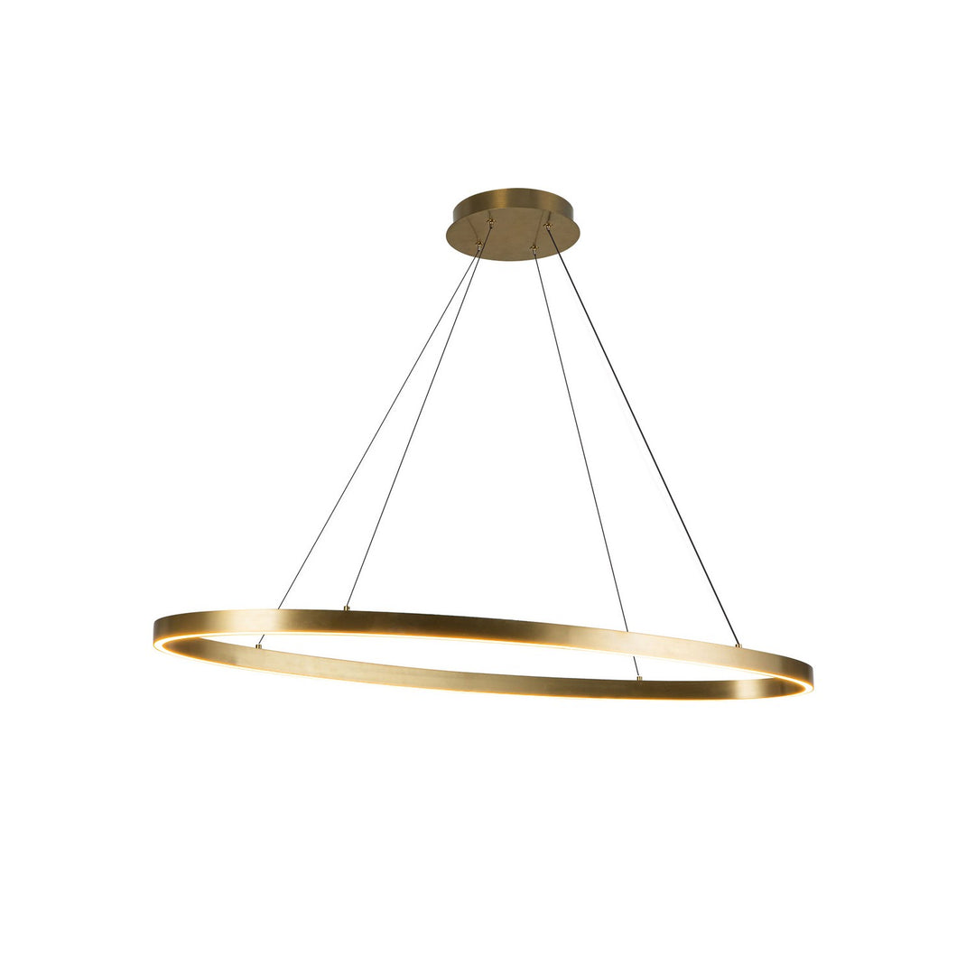 Kuzco Canada - LP79140-BG - LED Linear Pendant - Ovale - Brushed Gold