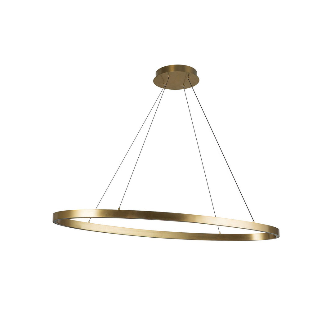 Kuzco Canada - LP79140-BG - LED Linear Pendant - Ovale - Brushed Gold