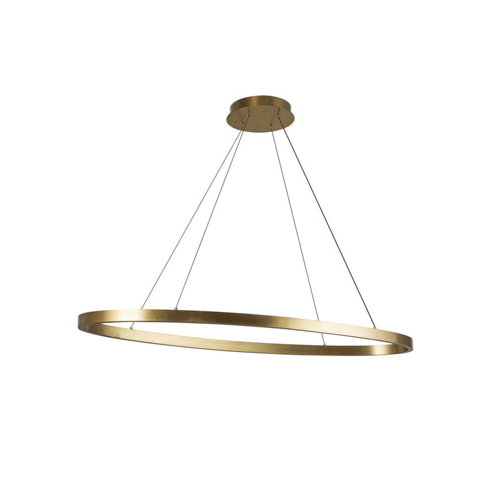 Kuzco Canada - LP79140-BG - LED Linear Pendant - Ovale - Brushed Gold
