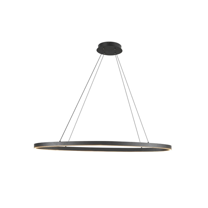 Kuzco Canada - LP79140-BK - LED Linear Pendant - Ovale - Black