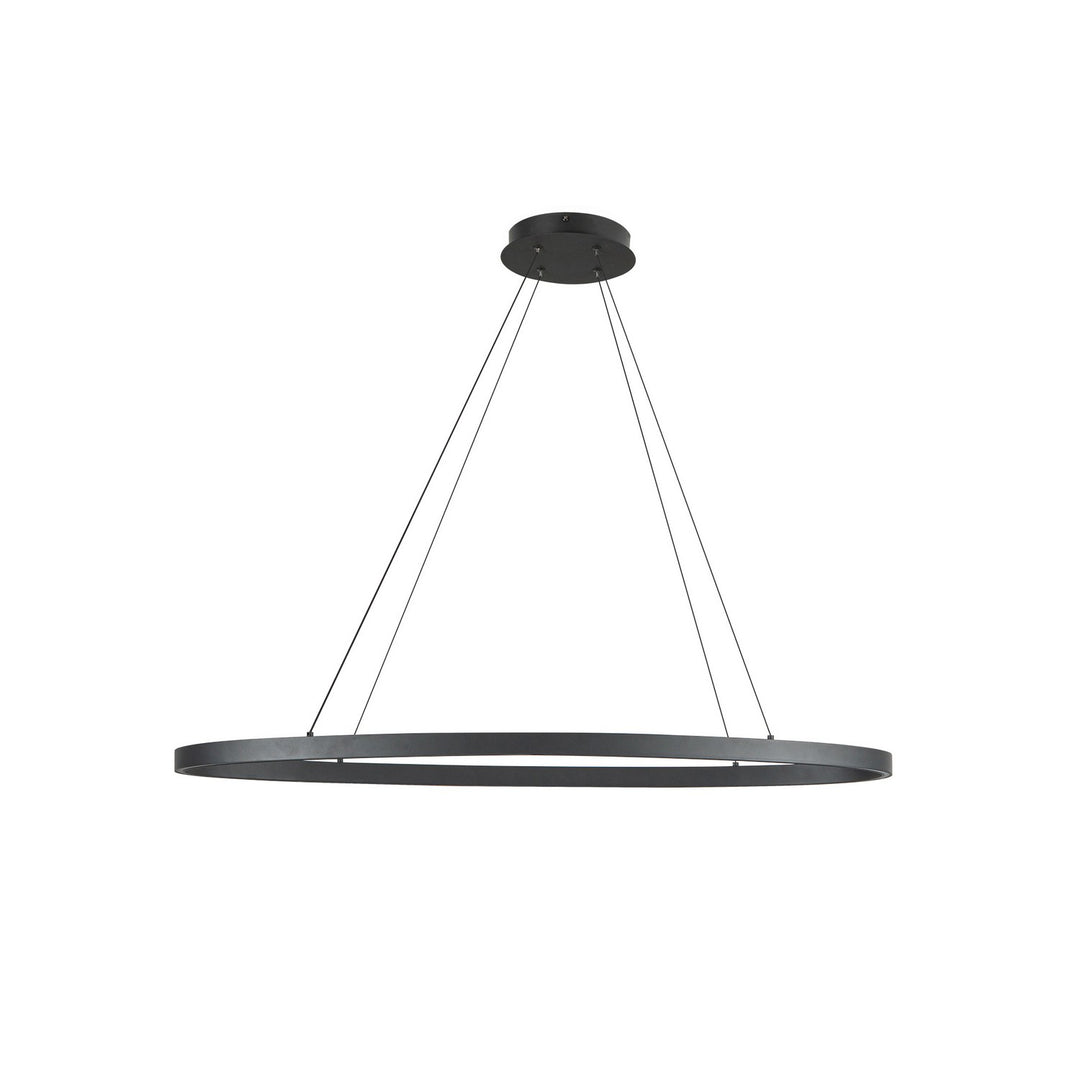 Kuzco Canada - LP79140-BK - LED Linear Pendant - Ovale - Black