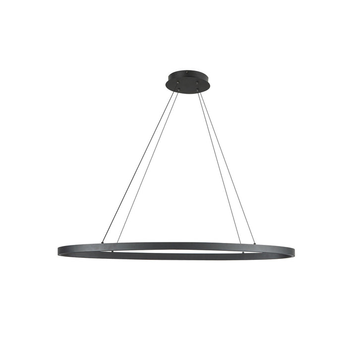 Kuzco Canada - LP79140-BK - LED Linear Pendant - Ovale - Black