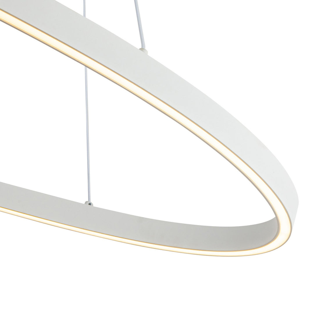 Kuzco Canada - LP79140-WH - LED Linear Pendant - Ovale - White