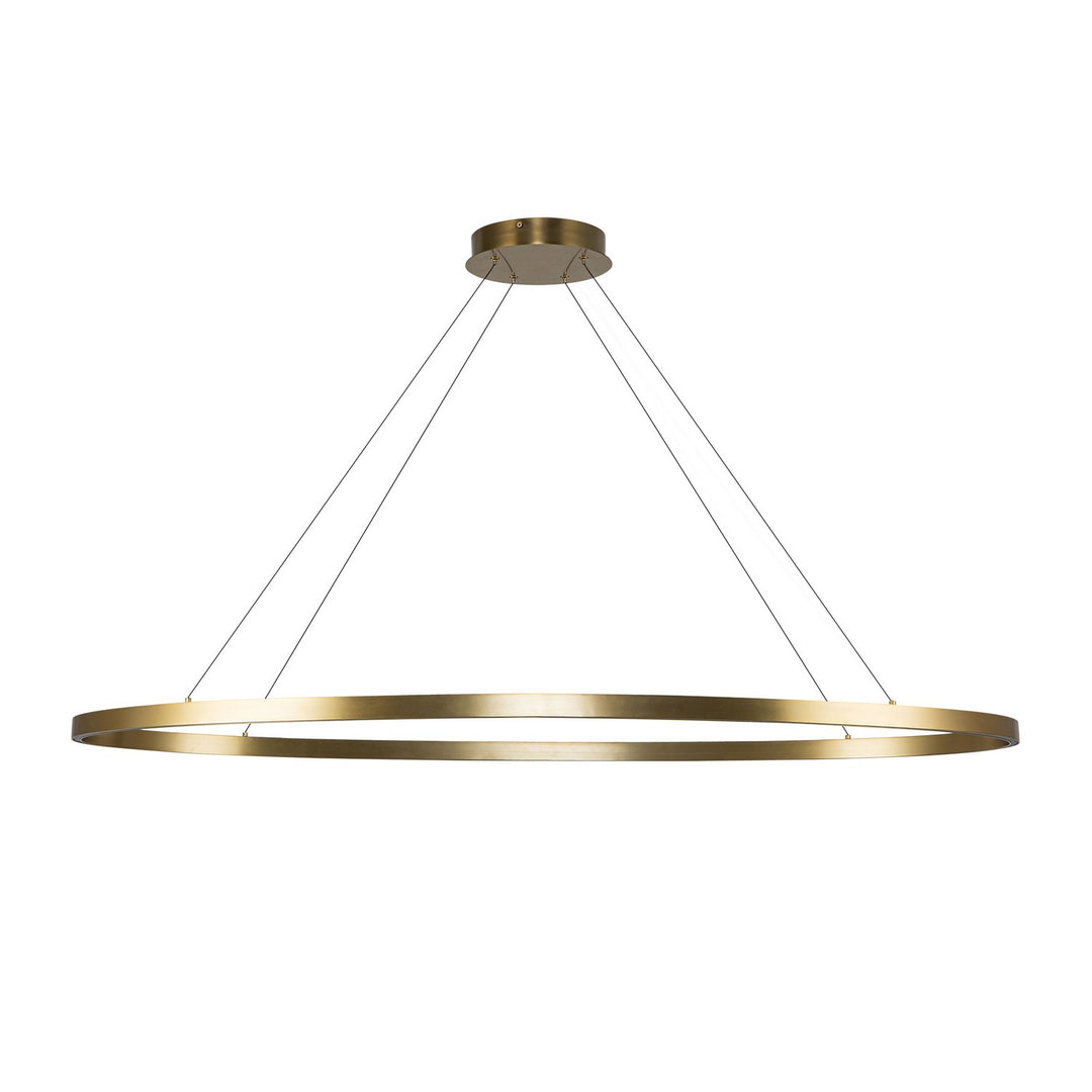Kuzco Canada - LP79153-BG - LED Linear Pendant - Ovale - Brushed Gold