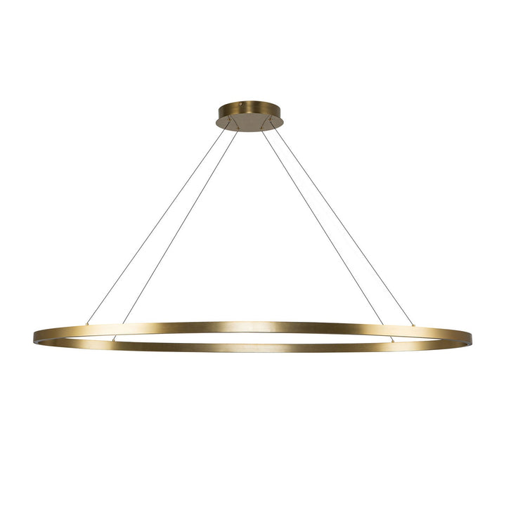 Kuzco Canada - LP79153-BG - LED Linear Pendant - Ovale - Brushed Gold