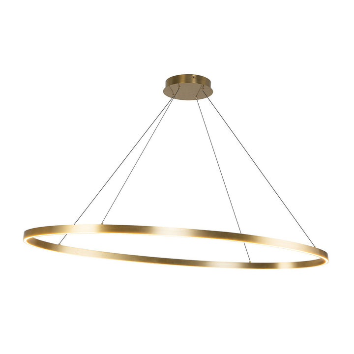 Kuzco Canada - LP79153-BG - LED Linear Pendant - Ovale - Brushed Gold