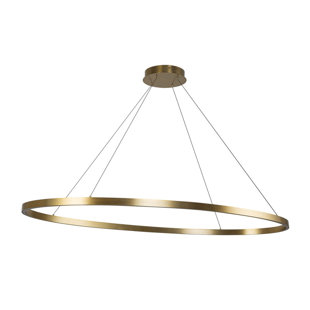 Kuzco Canada - LP79153-BG - LED Linear Pendant - Ovale - Brushed Gold
