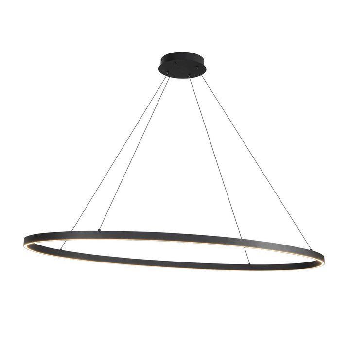 Kuzco Canada - LP79153-BK - LED Linear Pendant - Ovale - Black