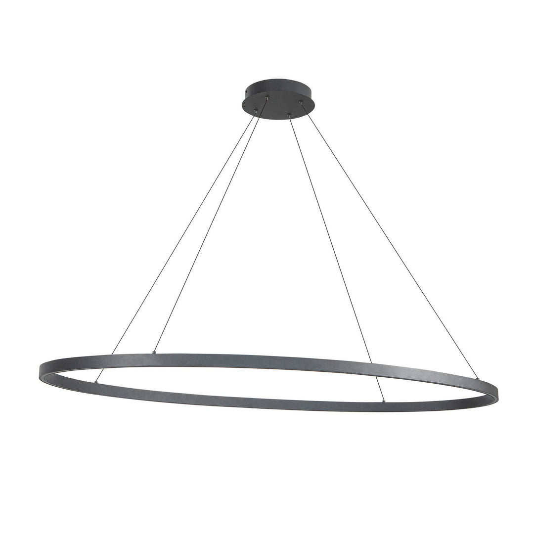 Kuzco Canada - LP79153-BK - LED Linear Pendant - Ovale - Black