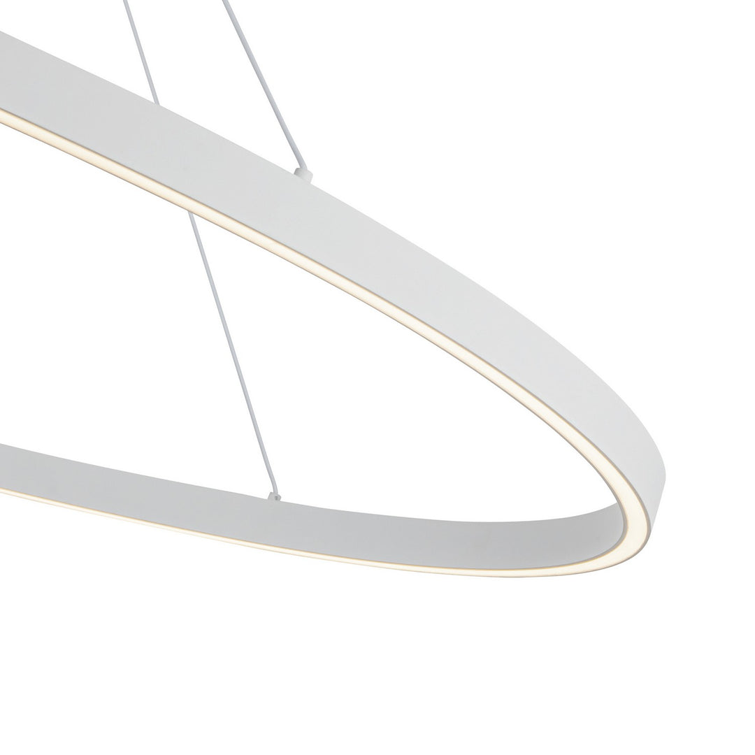 Kuzco Canada - LP79153-WH - LED Linear Pendant - Ovale - White