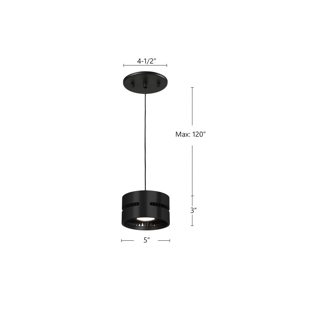 Kuzco Canada - PD6705-BK-UNV - LED Pendant - Oxford - Black