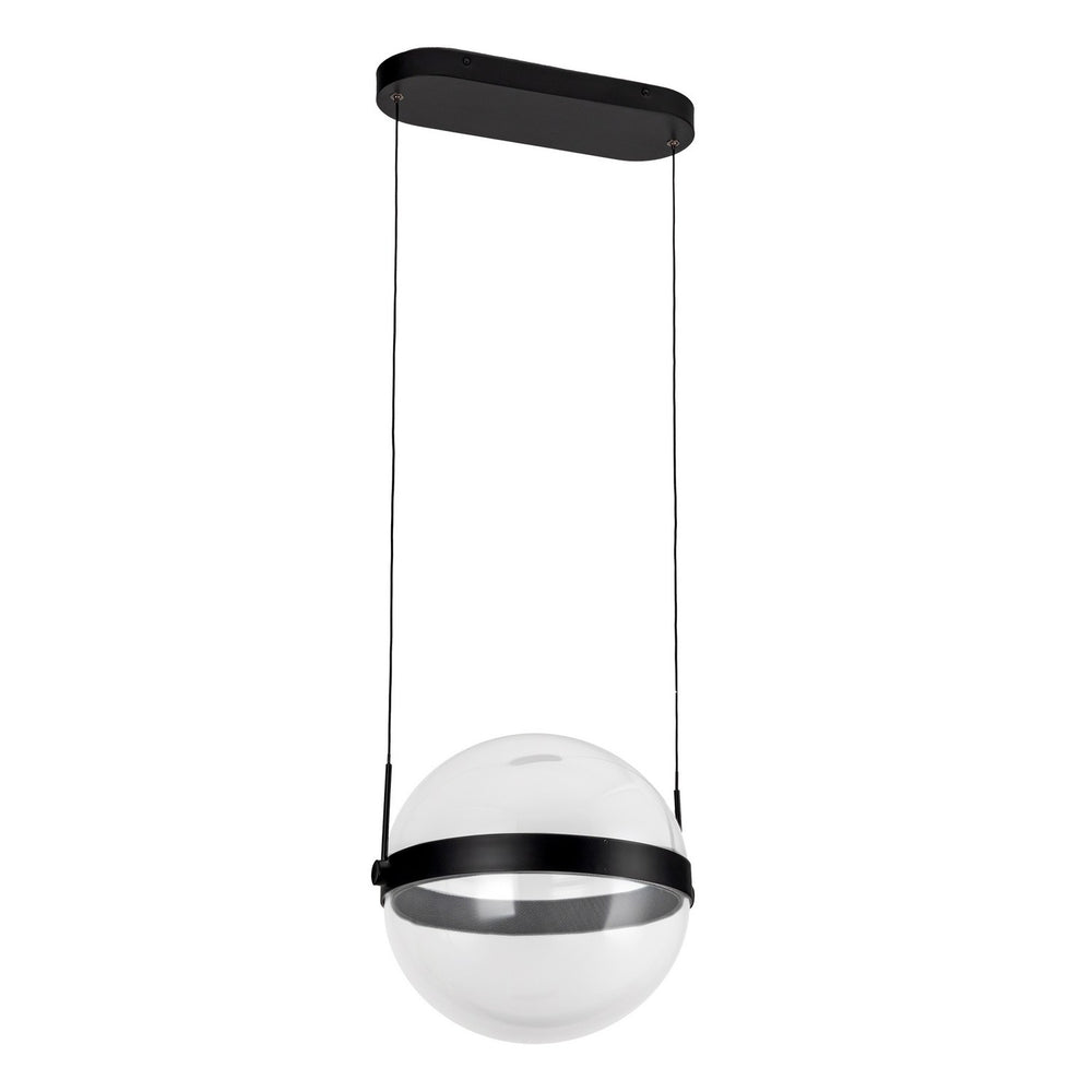 Kuzco Canada - PD75912-BK/LG-3CCT - LED Pendant - Pisces - Black/Light Guide