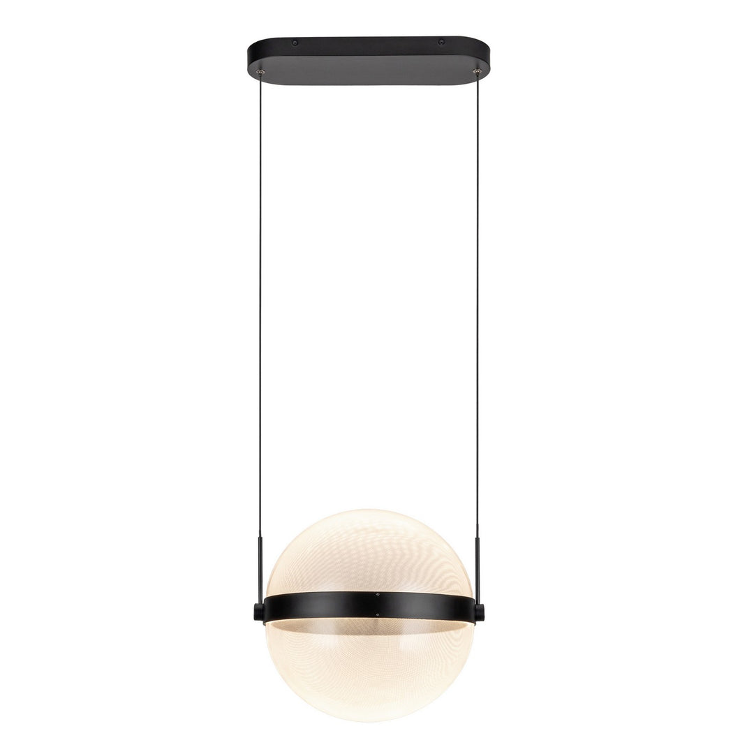 Kuzco Canada - PD75912-BK/LG-3CCT - LED Pendant - Pisces - Black/Light Guide