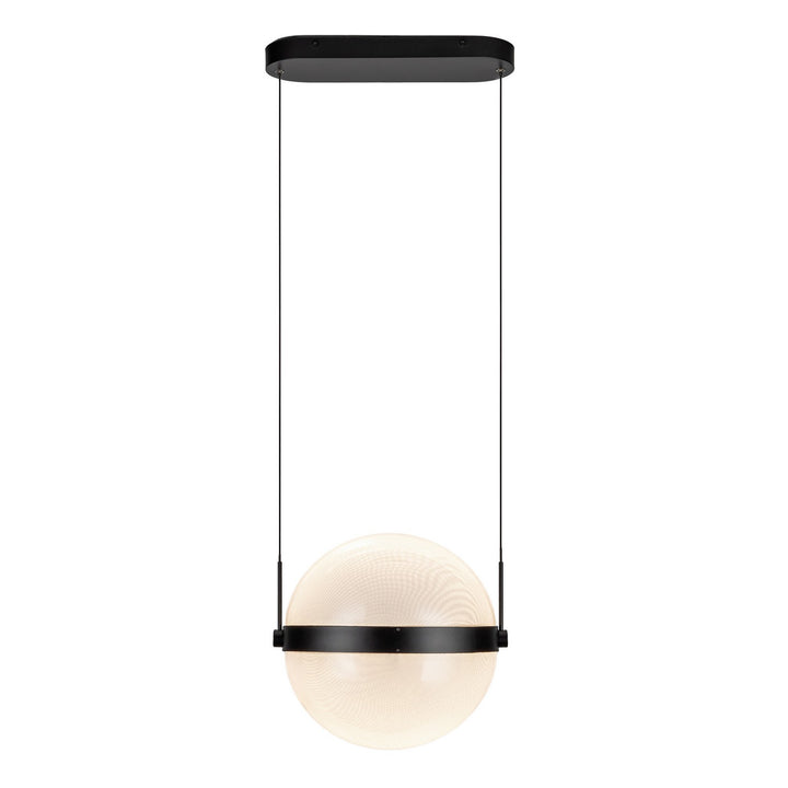 Kuzco Canada - PD75912-BK/LG-3CCT - LED Pendant - Pisces - Black/Light Guide