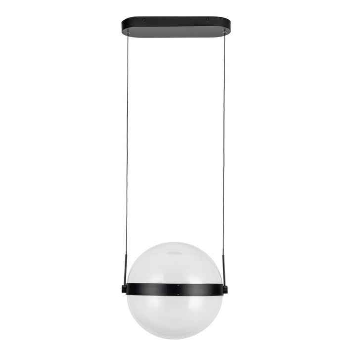 Kuzco Canada - PD75912-BK/LG-3CCT - LED Pendant - Pisces - Black/Light Guide