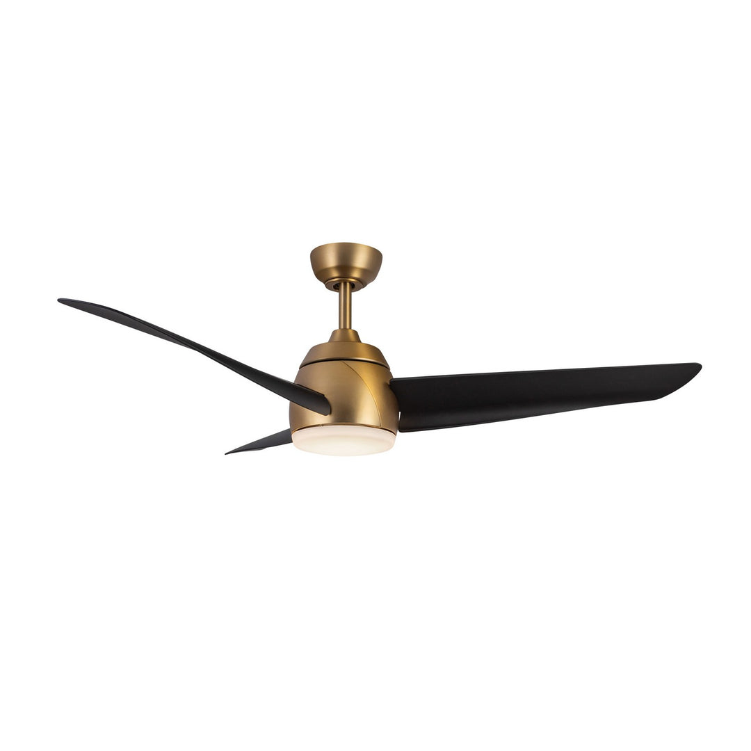 Kuzco Canada - CF91954-BG/MB - 54"Ceiling Fan - Thalia - Brushed Gold/Matte Black