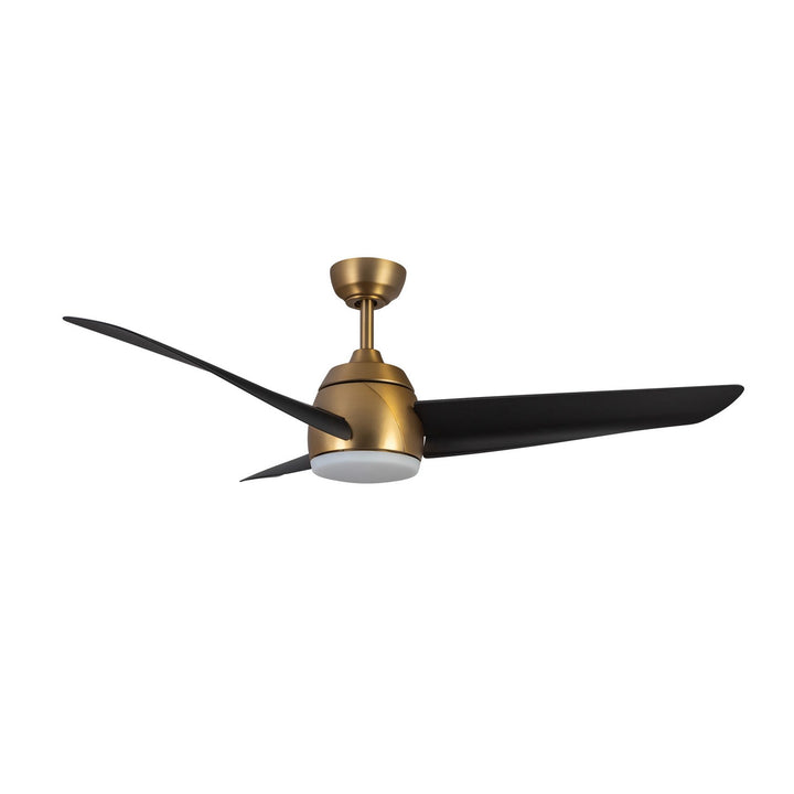Kuzco Canada - CF91954-BG/MB - 54"Ceiling Fan - Thalia - Brushed Gold/Matte Black