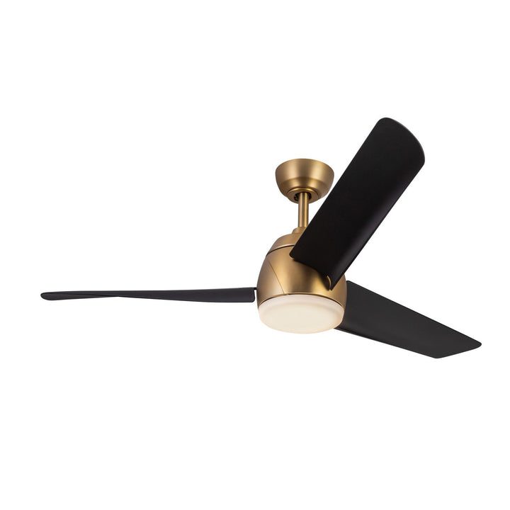 Kuzco Canada - CF91954-BG/MB - 54"Ceiling Fan - Thalia - Brushed Gold/Matte Black