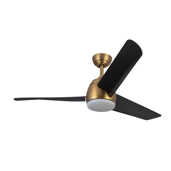 Kuzco Canada - CF91954-BG/MB - 54"Ceiling Fan - Thalia - Brushed Gold/Matte Black