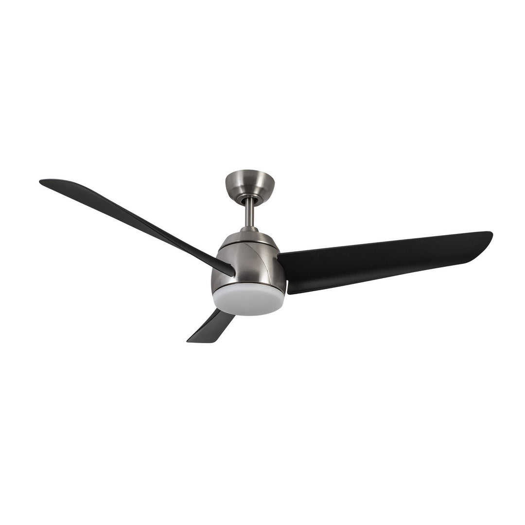 Kuzco Canada - CF91954-BN/MB - 54"Ceiling Fan - Thalia - Brushed Nickel/Matte Black