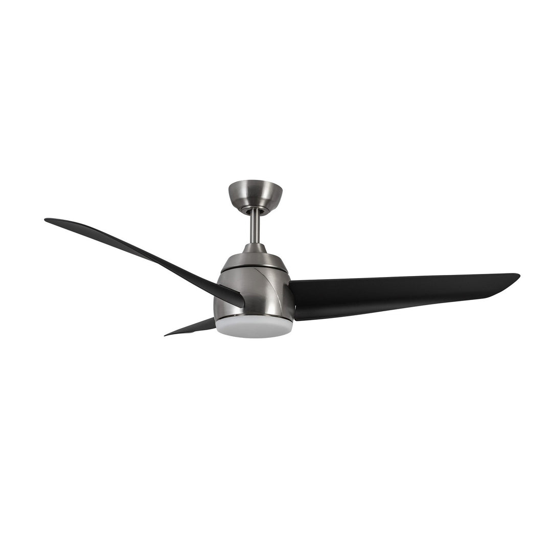 Kuzco Canada - CF91954-BN/MB - 54"Ceiling Fan - Thalia - Brushed Nickel/Matte Black