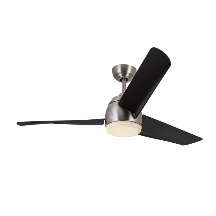 Kuzco Canada - CF91954-BN/MB - 54"Ceiling Fan - Thalia - Brushed Nickel/Matte Black