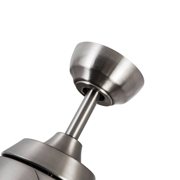 Kuzco Canada - CF91954-BN/MB - 54"Ceiling Fan - Thalia - Brushed Nickel/Matte Black