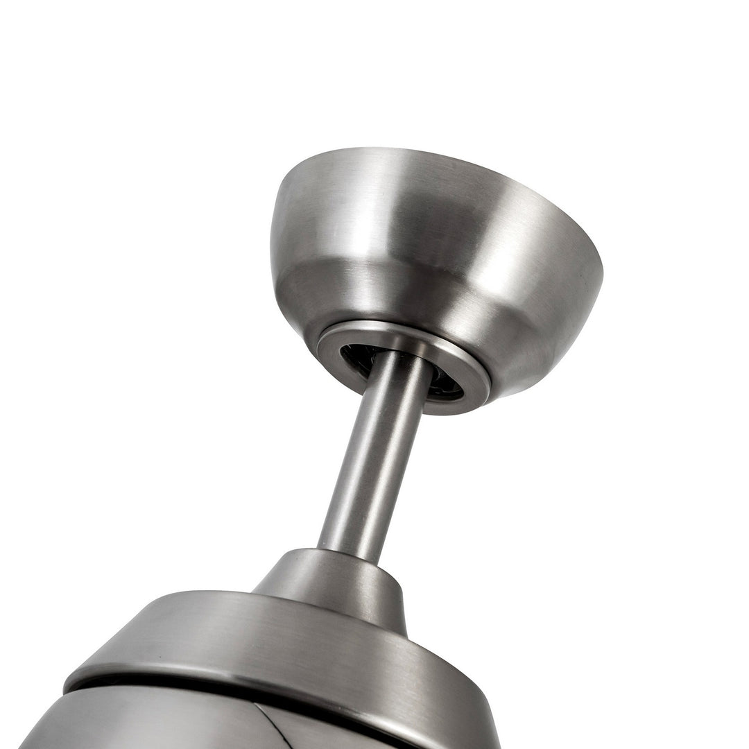 Kuzco Canada - CF91954-BN/WH - 54"Ceiling Fan - Thalia - Brushed Nickel/Matte White
