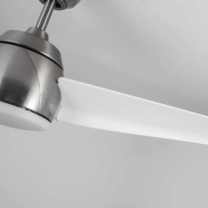 Kuzco Canada - CF91954-BN/WH - 54"Ceiling Fan - Thalia - Brushed Nickel/Matte White