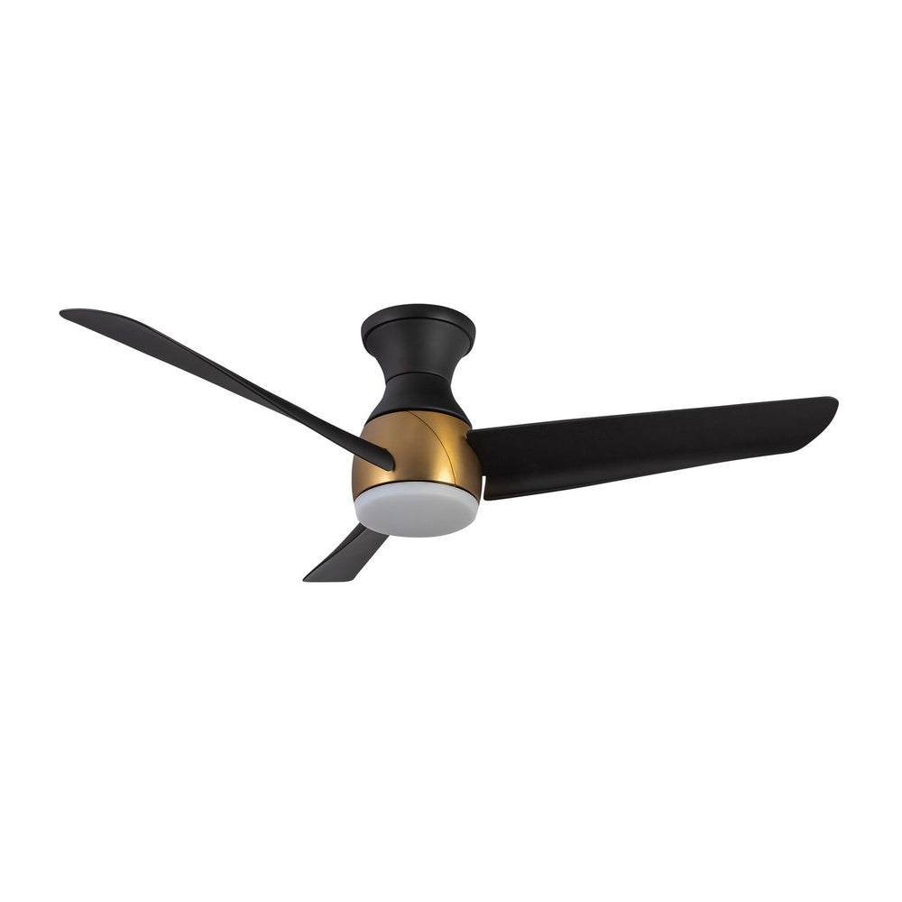 Kuzco Canada - HF91954-BG/MB - 54"Hugger Fan - Thalia - Brushed Gold/Matte Black