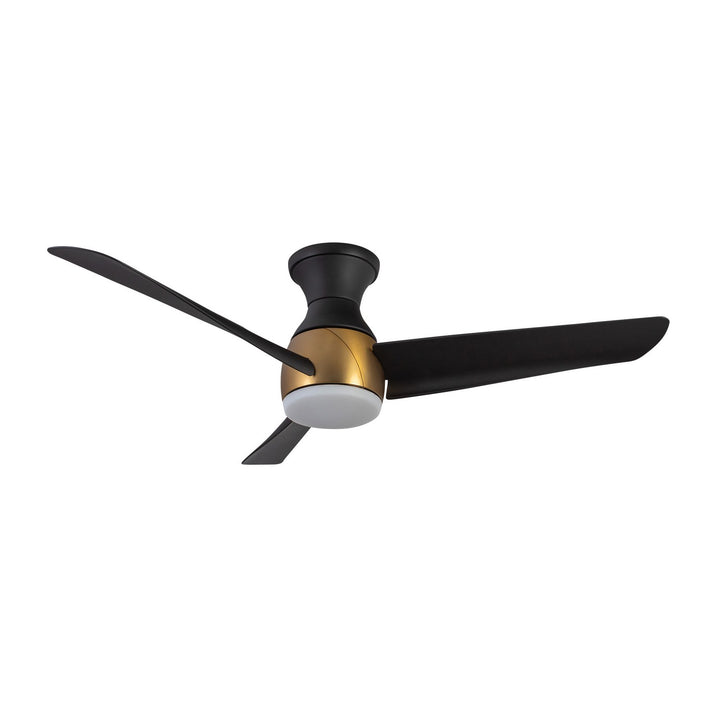 Kuzco Canada - HF91954-BG/MB - 54"Hugger Fan - Thalia - Brushed Gold/Matte Black