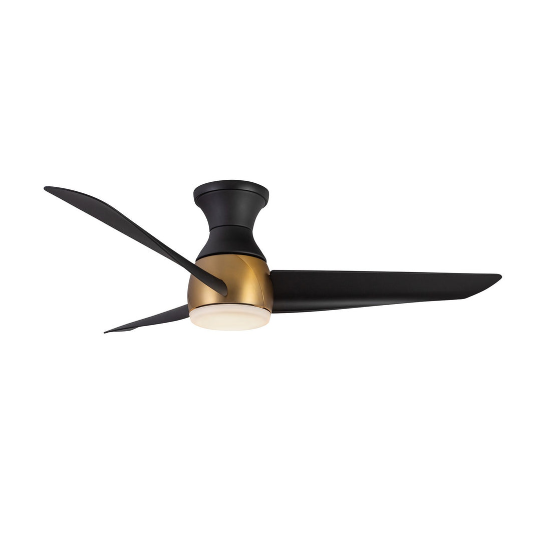 Kuzco Canada - HF91954-BG/MB - 54"Hugger Fan - Thalia - Brushed Gold/Matte Black