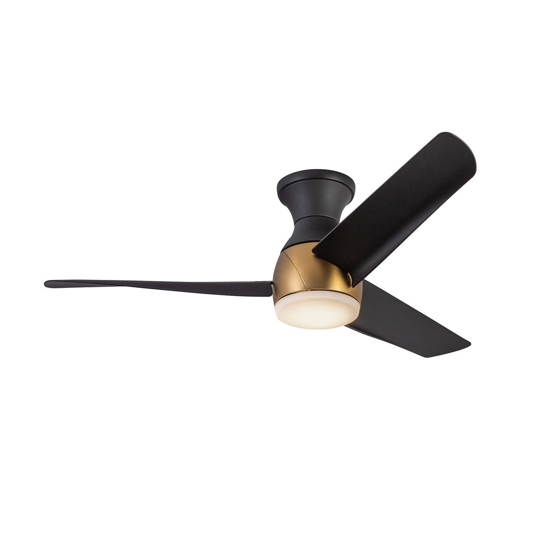Kuzco Canada - HF91954-BG/MB - 54"Hugger Fan - Thalia - Brushed Gold/Matte Black