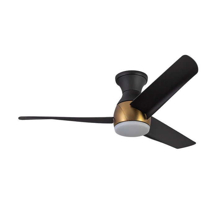 Kuzco Canada - HF91954-BG/MB - 54"Hugger Fan - Thalia - Brushed Gold/Matte Black