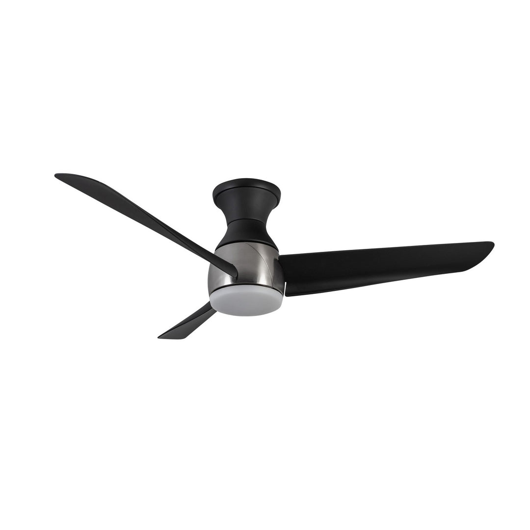 Kuzco Canada - HF91954-BN/MB - 54"Hugger Fan - Thalia - Brushed Nickel/Matte Black