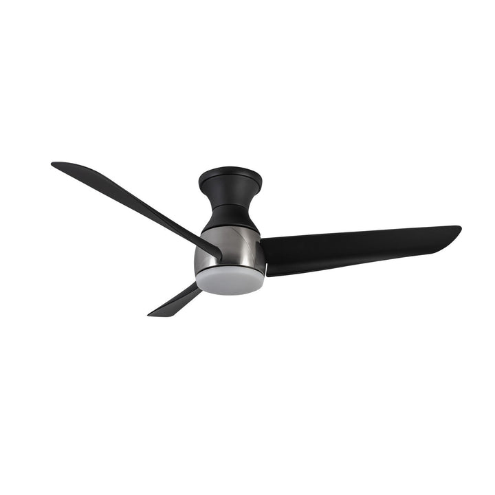 Kuzco Canada - HF91954-BN/MB - 54"Hugger Fan - Thalia - Brushed Nickel/Matte Black