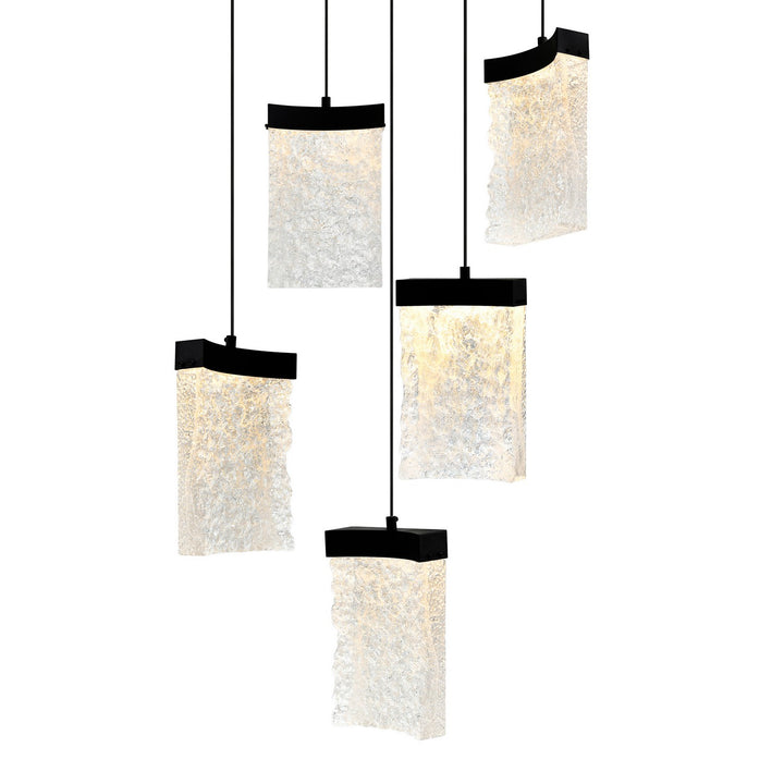 CWI Lighting Canada - 1587P12-5-101 - LED Mini Pendant - Lava - Black